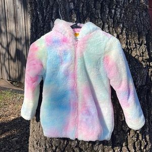 Girls C&C California Fur Coat
